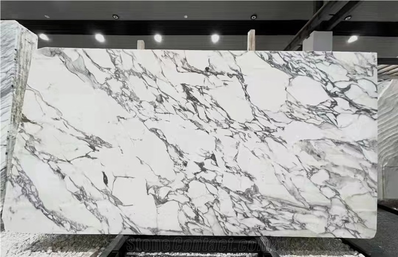 Arabescato Marble White Color Table Bench Top