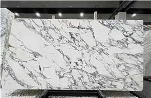 Arabescato Marble White Color Table Bench Top