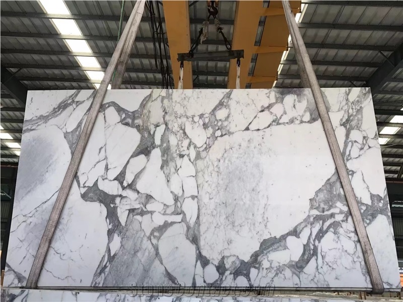 Arabescato Marble White Color Table Bench Top