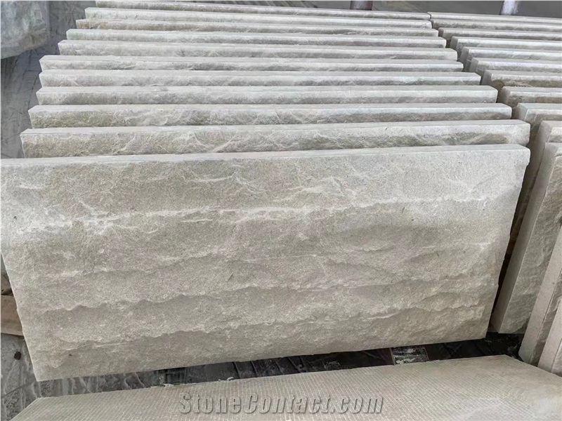 Caliza Capri Comercial White Limestone Slabs Tiles