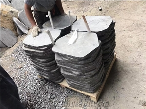 Chinese Bluestone Grey Granite Flagstone Paver Stepping