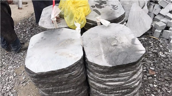 Chinese Bluestone Grey Granite Flagstone Paver Stepping