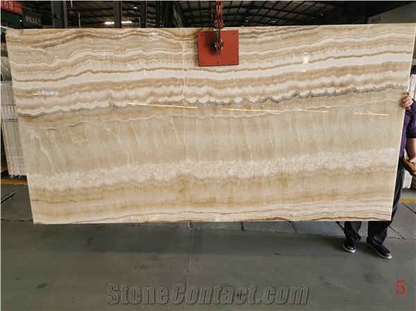 Demirci Honey Onyx Slabs Wall Floor Tiles
