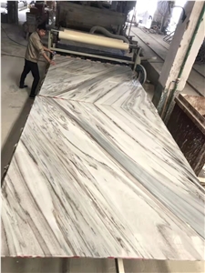 Fancy Brown Marble Slab, Polishing Book Match Marble Slabs