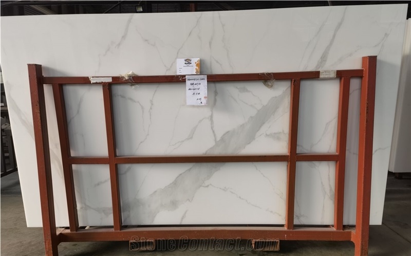NANO CRYSTALLIZED GLASS PANEL CALACATTA
