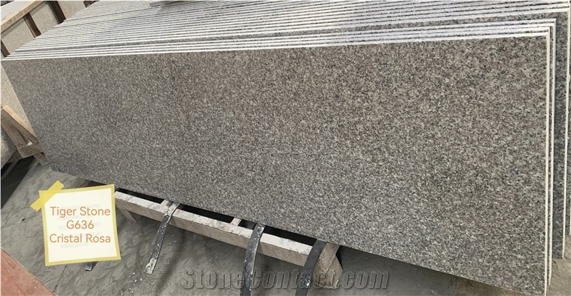 G636 Cherry Pink Granite Kitchen Top