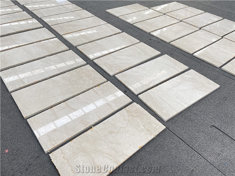 Botticino Semi Classico Beige Marble Ceramic Laminated Panel