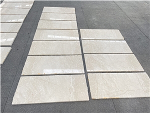 Botticino Semi Classico Beige Marble Ceramic Laminated Panel