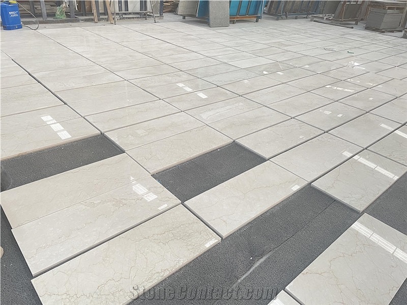 Botticino Semi Classico Marble Composite Ceramic Tile Wall