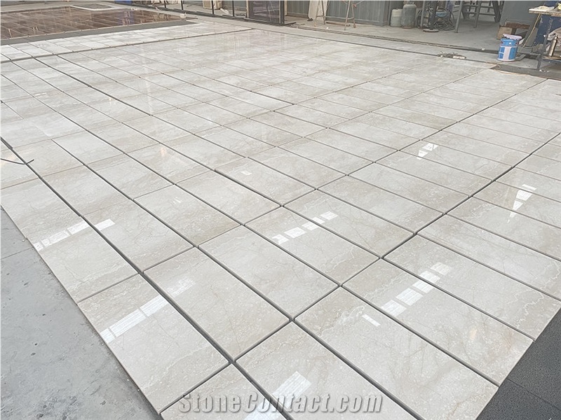 Botticino Semi Classico Marble Composite Ceramic Tile Wall