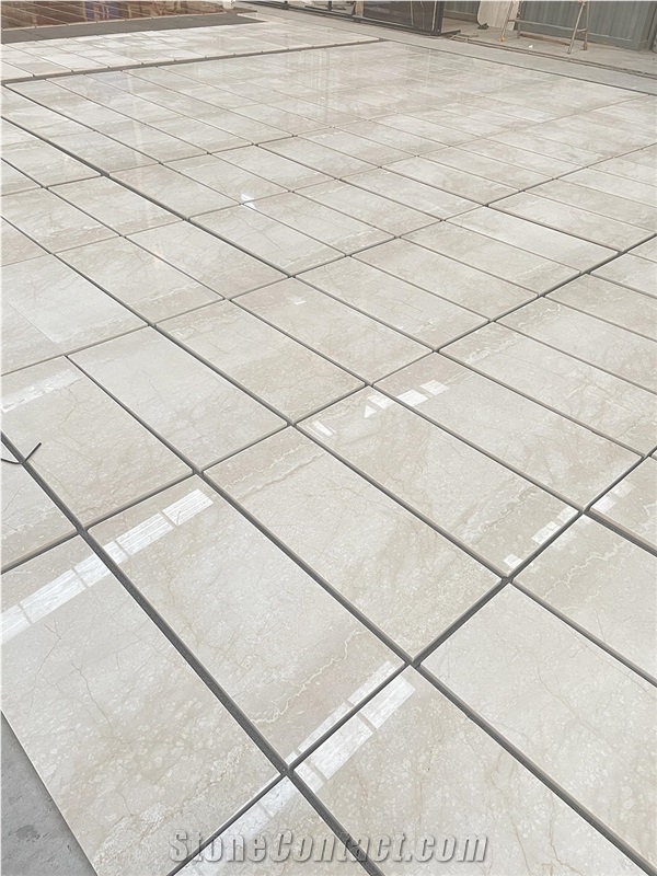 Botticino Semi Classico Marble Composite Ceramic Tile Wall