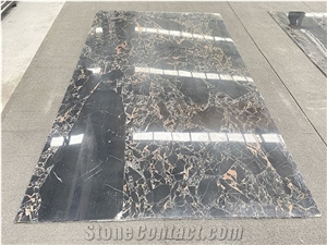 Fantasy Black Gold Flower Marble Lightweight Honeycomb Panel