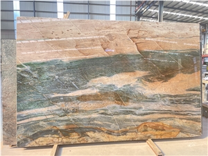 Green Quartzite Composite Aluminum Honeycomb Panel For Wall