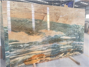 Green Quartzite Composite Aluminum Honeycomb Panel For Wall