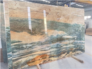 Green Quartzite Composite Aluminum Honeycomb Panel For Wall