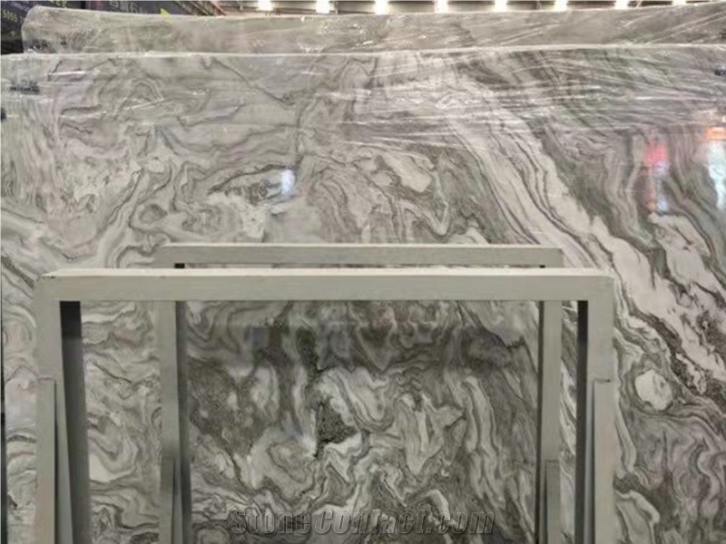 Andes Grey Marble Gray Marble Slabs Wall Background