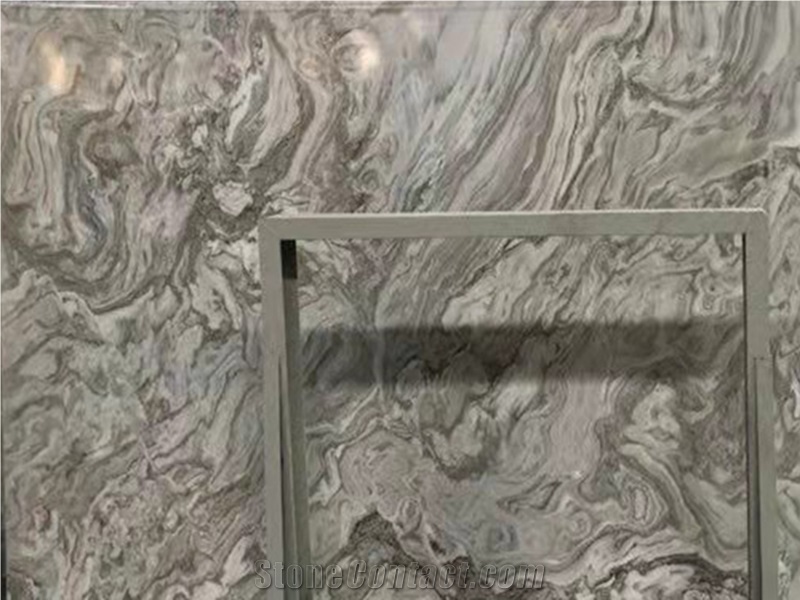 Andes Grey Marble Gray Marble Slabs Wall Background