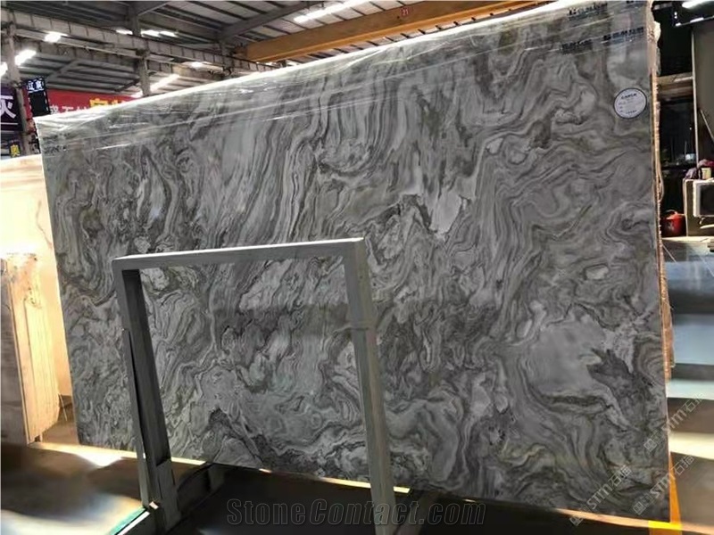 Andes Grey Marble Gray Marble Slabs Wall Background