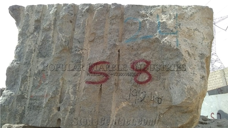 Green Granite Blocks From Pakistan