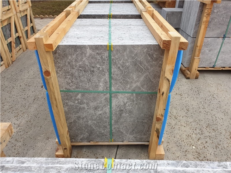 Tundra Grey Marble Tiles & Slabs