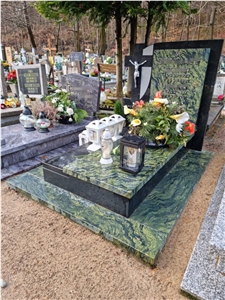 Green Granite Picasso Tombstone/Headstone/Picasso Monument