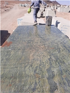 Picasso Green Granite Blocks(Verde,Zielony,Grun)/Iran Marble Picasso Green Granite Blocks(Verde,Zielony,Grun)/Iran Marble