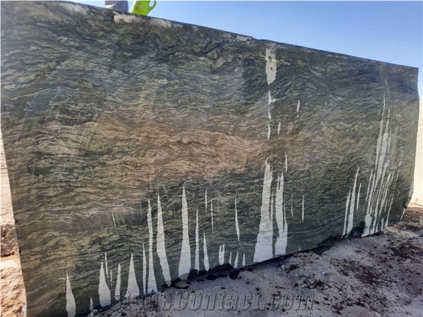 Picasso Green Granite Blocks(Verde,Zielony,Grun)/Iran Marble