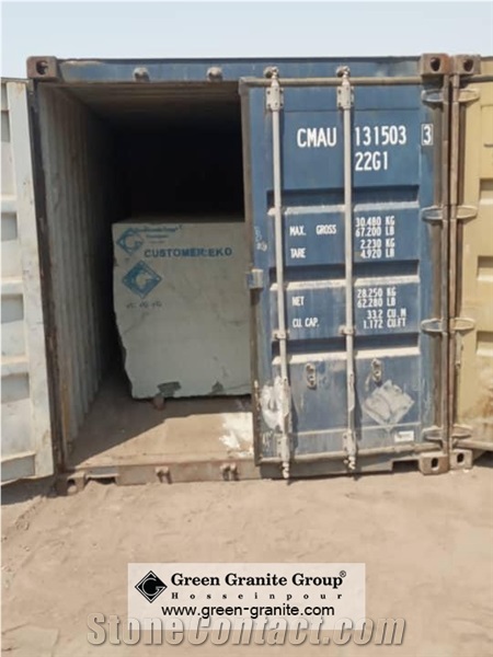 Picasso Green Granite Blocks(Verde,Zielony,Grun)/Iran Marble