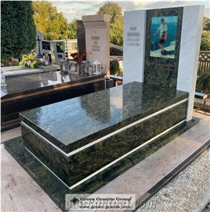 Tombstones And Monuments /Picasso Green Tombstone