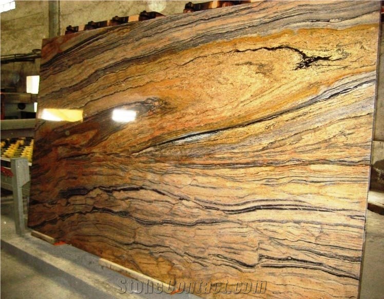 Prada Gold Granite Slabs