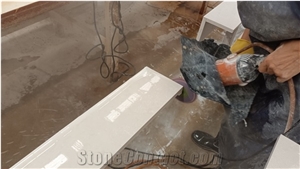 Beige Horned Terrazzo Slabs Tiles