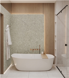 High Quality Artificial Crema Ultraman Marble Slab Walling
