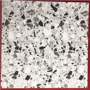 Antique Floor Tile Restaurant Hall Matte Terrazzo Look Porcelain Floor Tile