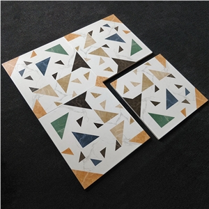 Color Geometric Mosaic Floor Tile Wholesale