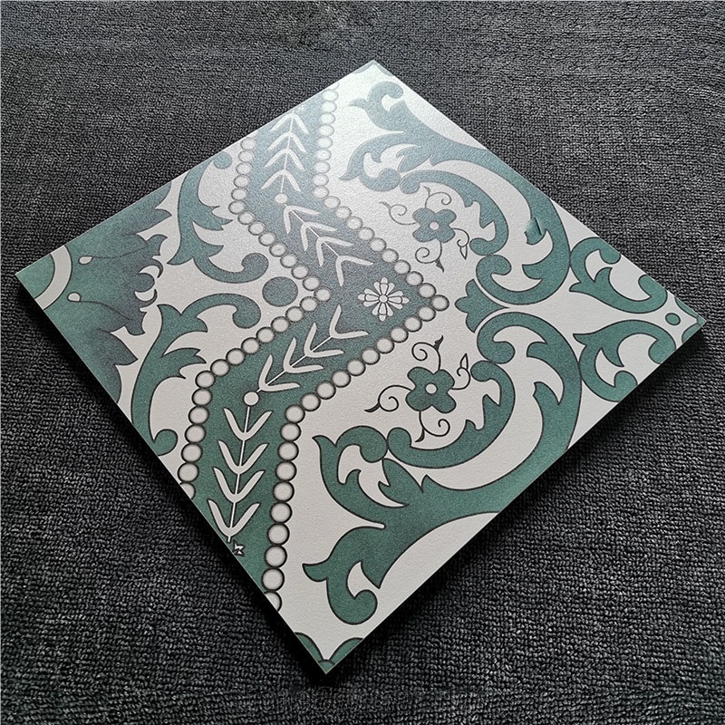 Dark Green Retro Ceramic Floor Tile Manufacturers Wholesale