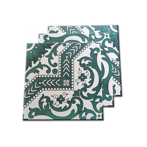 Dark Green Retro Ceramic Floor Tile Manufacturers Wholesale