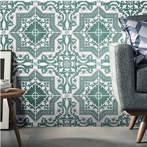 Dark Green Retro Ceramic Floor Tile Manufacturers Wholesale