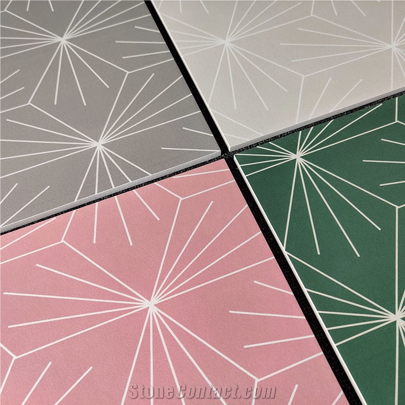 Glossy Matte Design Bathroom Decoration Ceramic Tile