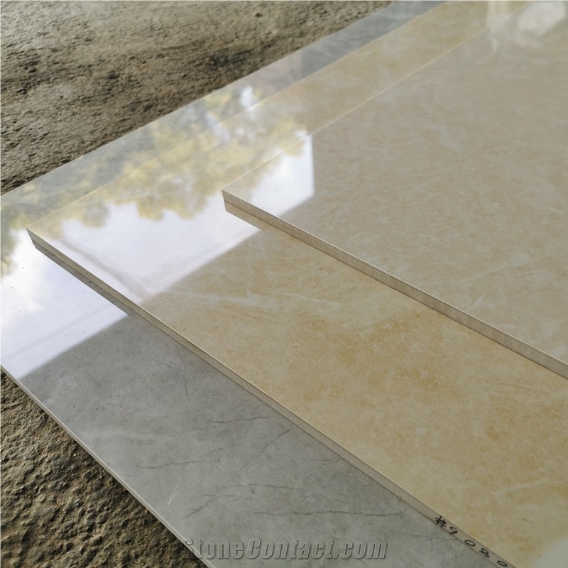 Interior Living Room Marble Pattern Porcelian Tiles