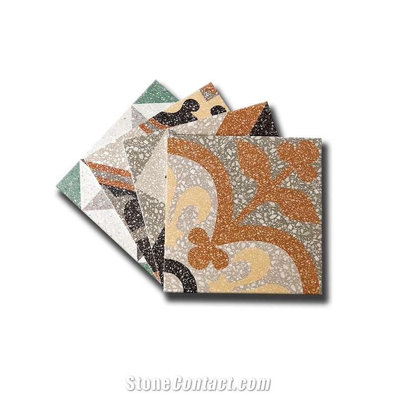 Mosaic Tile Home Non-Slip Floor Tile Aisle Geometric Tile