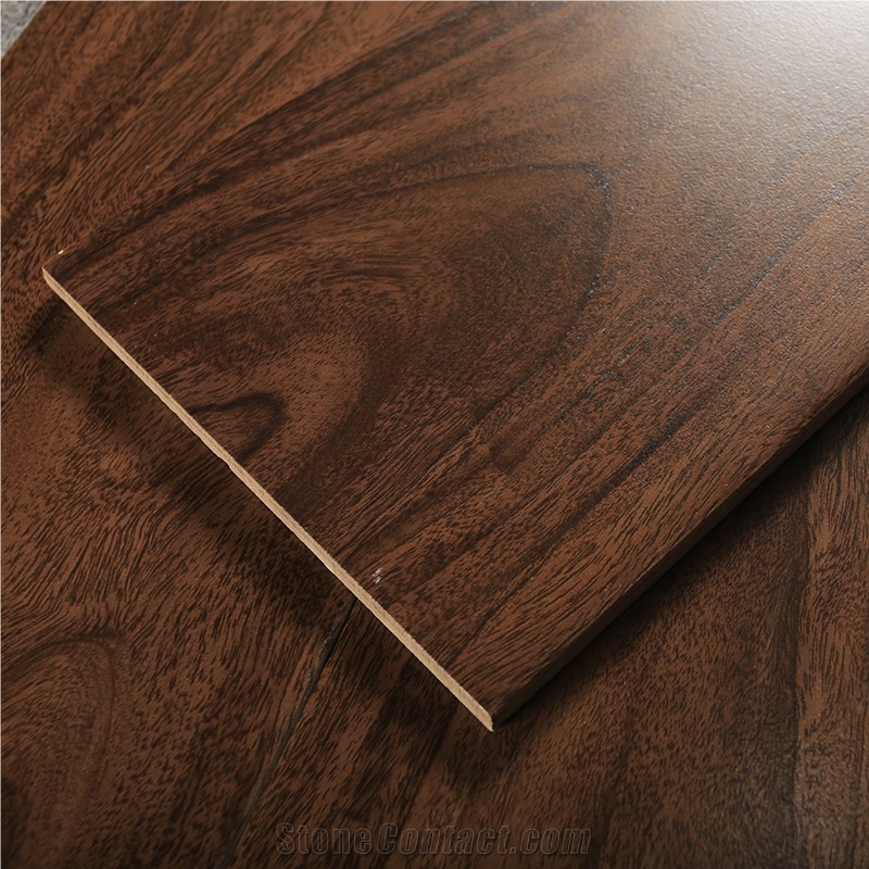 Nordic Antique Wood Grain Floor Tiles For Hotel Rooms
