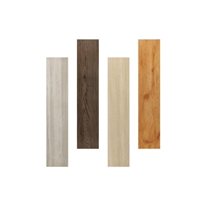 Nordic Antique Wood Grain Floor Tiles For Hotel Rooms