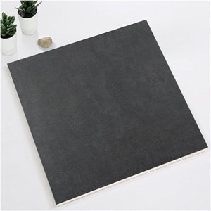 Pure Black Color Ceramic Tile Retro Industrial Style