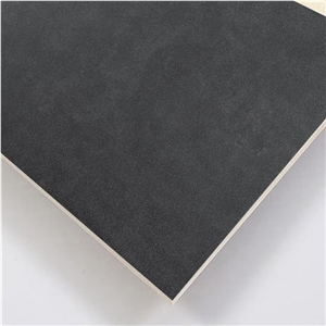 Pure Black Color Ceramic Tile Retro Industrial Style