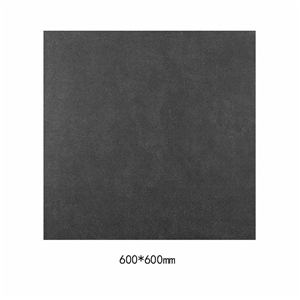 Pure Black Color Ceramic Tile Retro Industrial Style