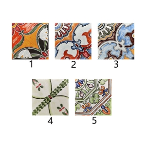 Retro Hand-Painted Tiles Restaurant Hotel Background Ceramic Tiles