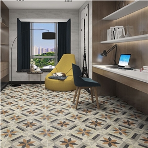 Terrazzo Pattern Floor Tile Homestay Non-Slip Tile