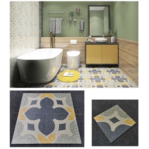 Terrazzo Pattern Floor Tile Homestay Non-Slip Tile