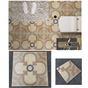 Terrazzo Pattern Floor Tile Homestay Non-Slip Tile