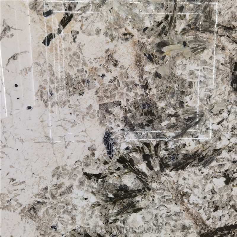 Alpinus Black Crystal Quartzite Decoration Home Design
